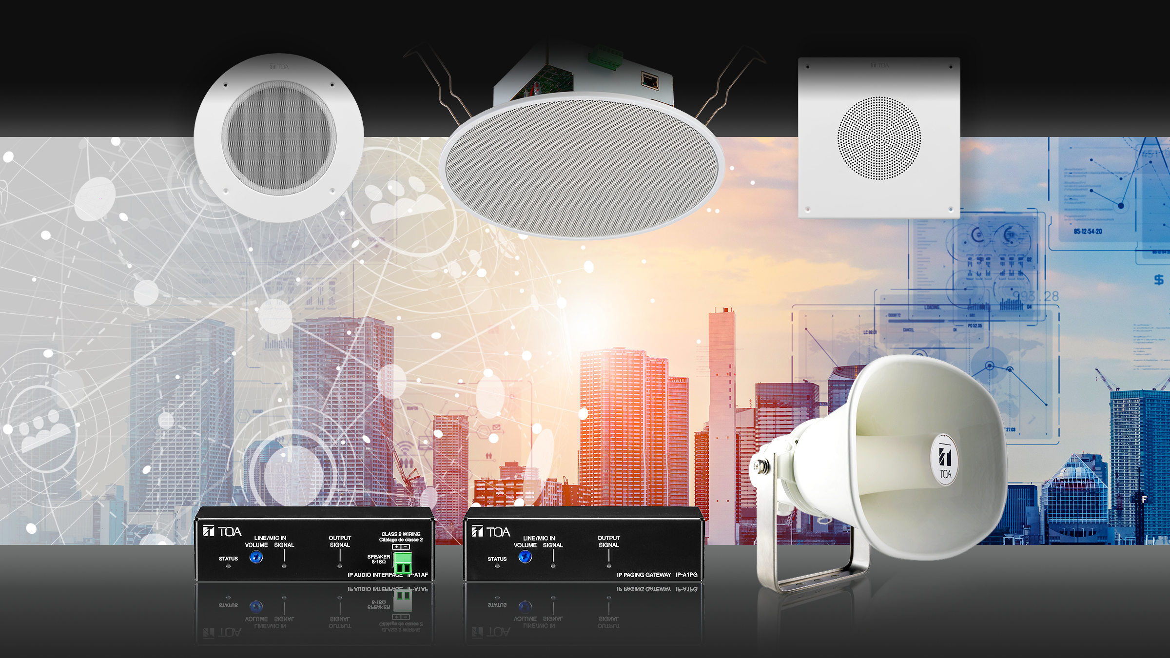 IP-A1 Sophisticated IP Audio Endpoints